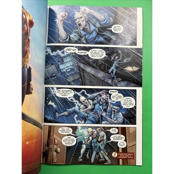 Flash (2016) #21 1st Print Lenticular 3-D Jason Fabok Cov A Batman The Button NM - Picture 3 of 3